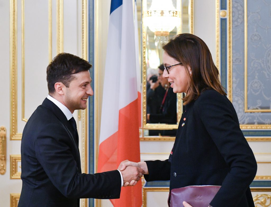 Taille Volodymyr Zelensky