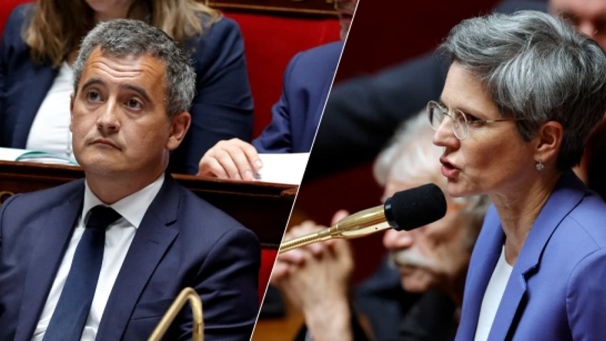 Sandrine Rousseau Gerald Darmanin